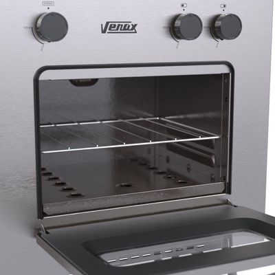 Fogão 2 Bocas Mini Cook Inox Gás Glp Venax