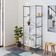 Estante C/05 Prateleiras 152x60x33cm Tub Tueh1565 Snow - Est.preta Snow / Est.preta
