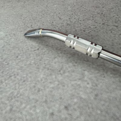 Bomba Chimarrão Inox 25cm Anel Sextavado Rosca Mil Furos Bortonaggio