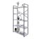Estante C/05 Prateleiras 152x80x33cm Yon Branco Tx/est.preta Branco Tx/est.preta