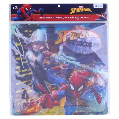 Quebra Cabeça Spiderman Etitoys