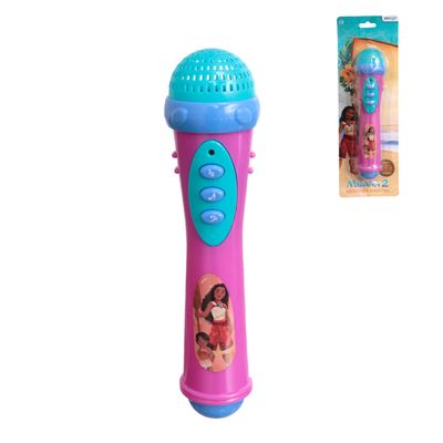 Microfone Com Som Princesa Moana Etitoys