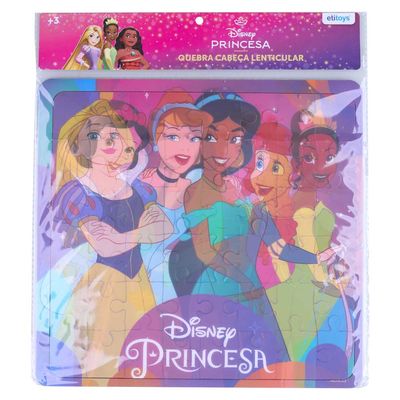 Quebra Cabeça Princesas Etitoys