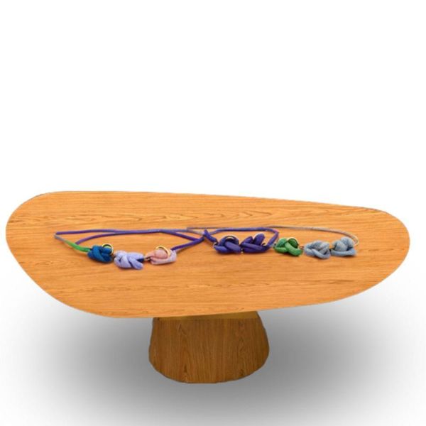 Mesa Oval Organica Em Freijo 220x120cm