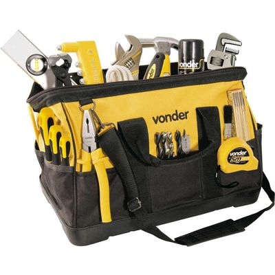 Bolsa em lona para ferramentas 40cm x 20cm x 30cm VONDER