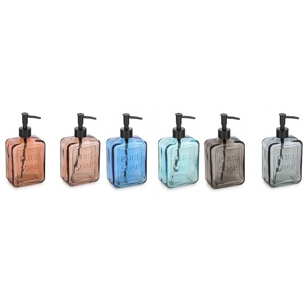 Dispenser para Sabonete Líquido Casambiente em Vidro 570ml - Item Sortido