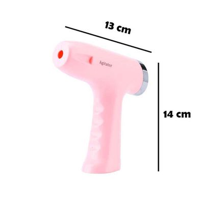 Batedeira Processador Mini Triturador Elétrico Recarregável Rosa
