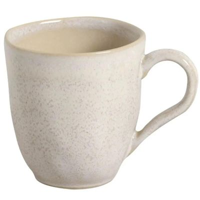 Caneca 273ml Cerâmica Porto Brasil Xícara de Chá Orgânica Avant Garde Off White Avulsa