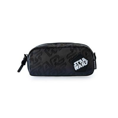 Estojo Escolar Masculina Star Wars Nano Preto U / Preto