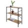 Estante C/03 Prateleiras 84x80x33cm Tub Tueh883 Lâmina Mel - Est.preta Lâmina Mel / Est.preta