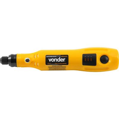 Microrretífica a bateria 36 V bivolt com 24 acessórios MBV 036 VONDER