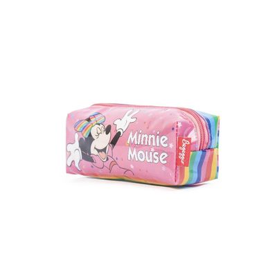 Estojo Escolar Feminino Minnie Rosa U / Rosa
