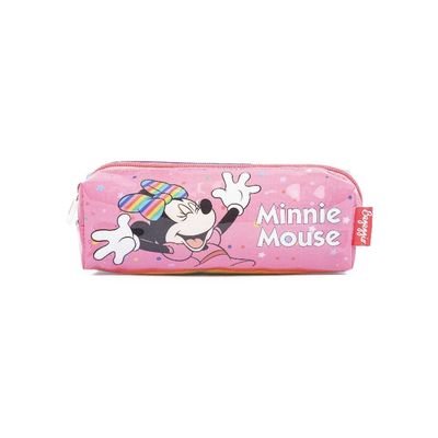 Estojo Escolar Feminino Minnie Rosa U / Rosa