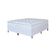Cama Box King Size Umaflex Italia Jacquard 72x193x204 - Branco Branco