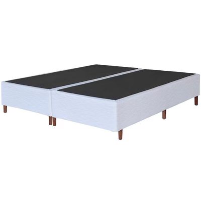 Cama Box King Size Umaflex Italia Jacquard 72x193x204 - Branco Branco