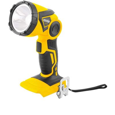 Lanterna de LED bateria intercambiável de 18 V sem bateria e sem carregador ILV 1809 VONDER