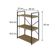 Estante C/03 Prateleiras 84x60x33cm Yon Vermont Oak/est.preta Vermont Oak/est.preta