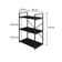 Estante C/03 Prateleiras 84x60x33cm Yon Preto Tx/est.preta Preto Tx/est.preta