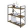 Estante C/03 Prateleiras 84x80x33cm Yon Vermont Oak/est.preta Vermont Oak/est.preta