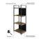 Estante C/04 Prateleiras 118x45x33cm C/fundo Yon Vermont Oak/est.preta Vermont Oak/est.preta