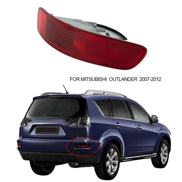 Luzes Traseiras e Refletores para Mitsubishi Outlander 07-12 Esquerda