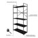 Estante C/05 Prateleiras 152x80x33cm Yon Preto Tx/est.preta Preto Tx/est.preta