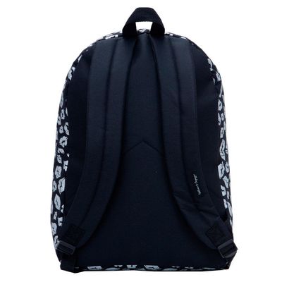Mochila Feminina Silver Kisses Preta U / Preto