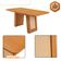 Mesa Carolina 180 Tampo Mdf 6 Cadeiras Moderna  Mobilia