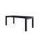 Mesa De Jantar Bronx U 200x90x77cm Brmj9200u Preto Tx - Est.preta Preto Tx/est.preta
