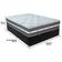 Cama Box Baú Preto E Colchão Black Graphite Molas Ensacadas Casal Anjos