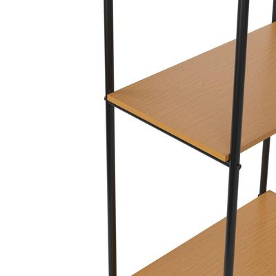 Multiuso Livreiro Prateleira Industrial Organizadora Escritório Dispensa Cozinha Criare Nature