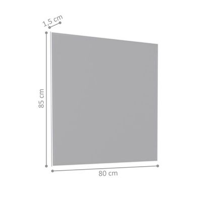 Espelho Para Banheiro 80x85 Betim Branco