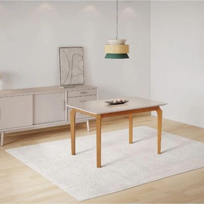 Mesa De Jantar Alegra Jcm Movelaria Cinamomo/off 1,80m
