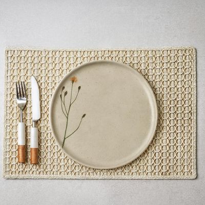 Prato Raso Cerâmica 27cm Porto Brasil Bio Stoneware Campestre Avulso Jantar Mesa Posta