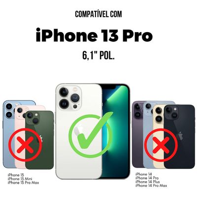 Película para iPhone 13 Pro - Traseira de Fibra de Carbono Preta - Gshield