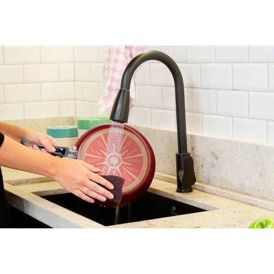 Frigideira Antiaderente Facilita Rochedo Vermelho 30cm