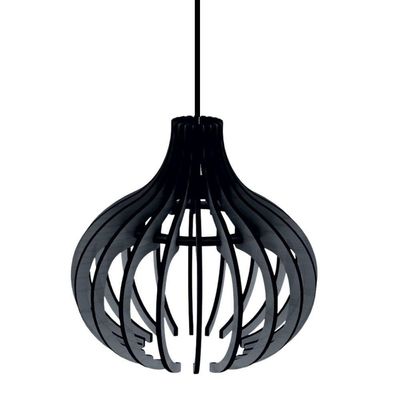 Luminária Teto Tipo Pendente Diana Mdf - Completa Cor: Mdf Cru
