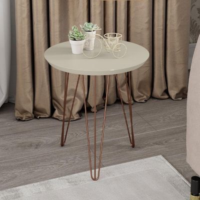 Mesa De Apoio Evolution Off-white - Patrimar