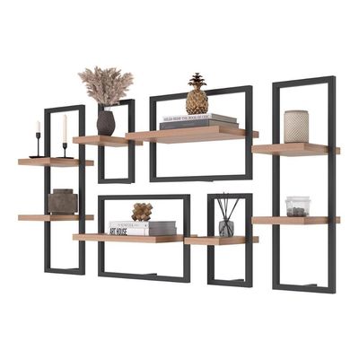 Kit De 8 Prateleiras Industrial Montana - Pleno
