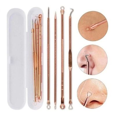Kit C/4 Extrator Tira Acne Cravos Espinha Limpeza Pele Promo