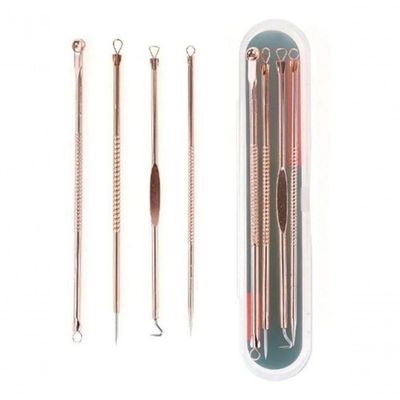 Kit C/4 Extrator Tira Acne Cravos Espinha Limpeza Pele Promo