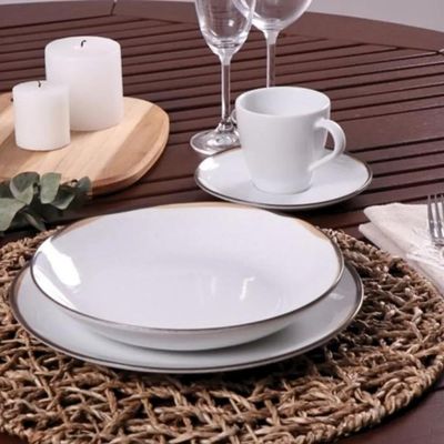 Conjunto 6 Pratos Fundos 21cm Canyon Porcelana Tramontina