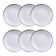 Conjunto 6 Pratos Fundos 21cm Canyon Porcelana Tramontina