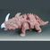 Brinquedo Dinossauro Tricerátops Com Movimento Luzes Led Som Marrom