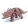 Brinquedo Dinossauro Tricerátops Com Movimento Luzes Led Som Marrom