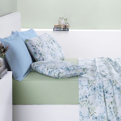 Jogo de Cama Lençol Queen Sensuale Percale 200 Fios 4 Peças - Forest - 80% Algodão, 20% Poliéster
