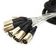 Multicabos Com Conectores Xlr 12 Vias - Amphenol 10m