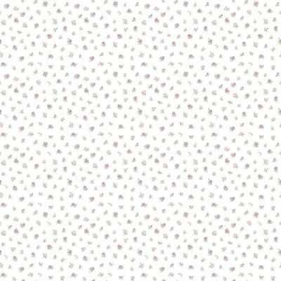 Papel de Parede Happy Floral Branco 12338