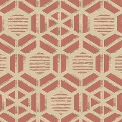 Papel de Parede Capri Geométrico Dourado 190512606