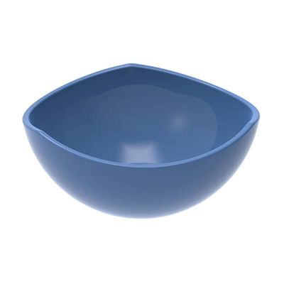 Pote de Sobremesa Doces Avulso 265ml Plástico Trio Crippa Azul Madrugada Tigela Unitária